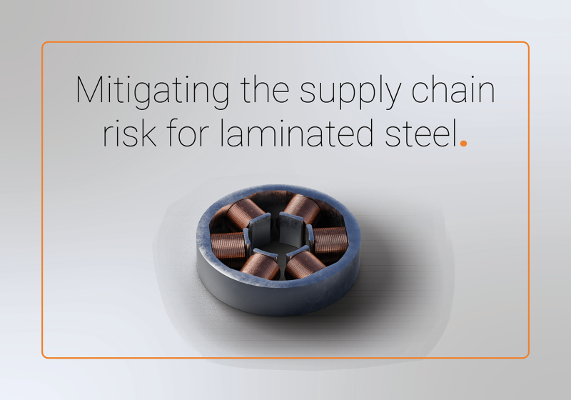 Mitigating the supply chain risk for laminated steel