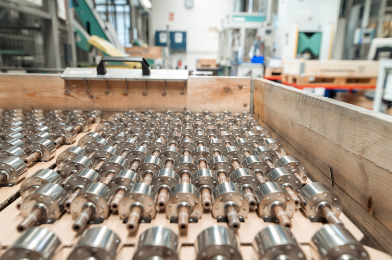 Sintex production of permanent magnet rotors