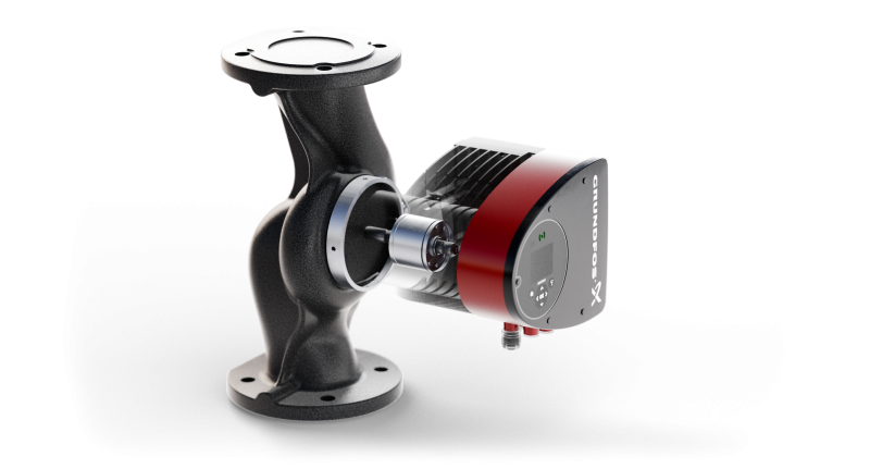 3D model of magnetic rotor in pump