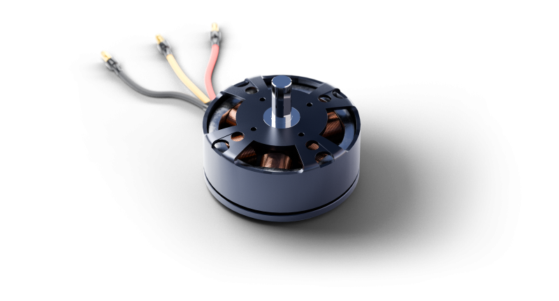 3D model of soft magnetic composites Electric Motor
