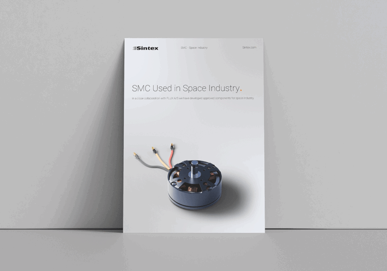 Mockup of Case on SMC used in space industry