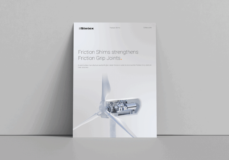 Mockup of Case on Friction Shims strengthens Friction Grip Joints