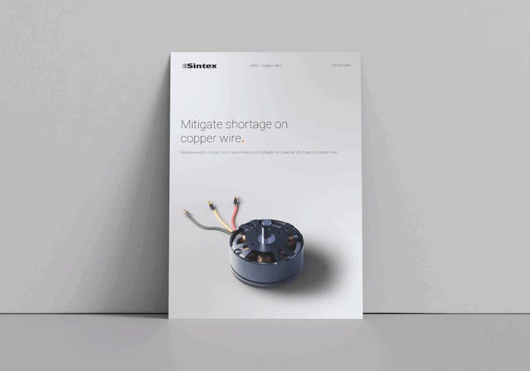 Mockup of Case on Mitigate shortage on copper wire