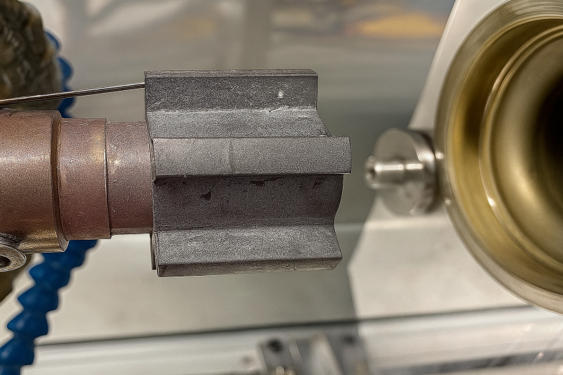 The inner drive of a high hot coupling