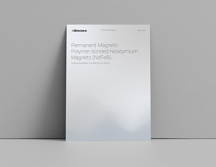 Mockup of Polymer-bonded neodymium magnets(NdFeB) datasheet