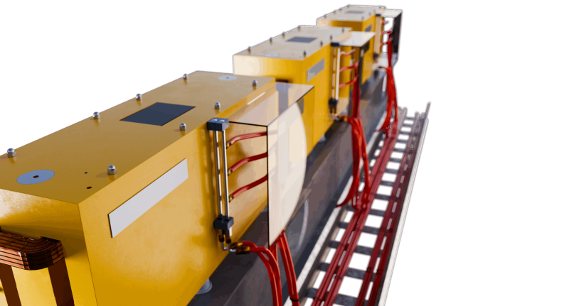 3D model of our Particle Accelerators